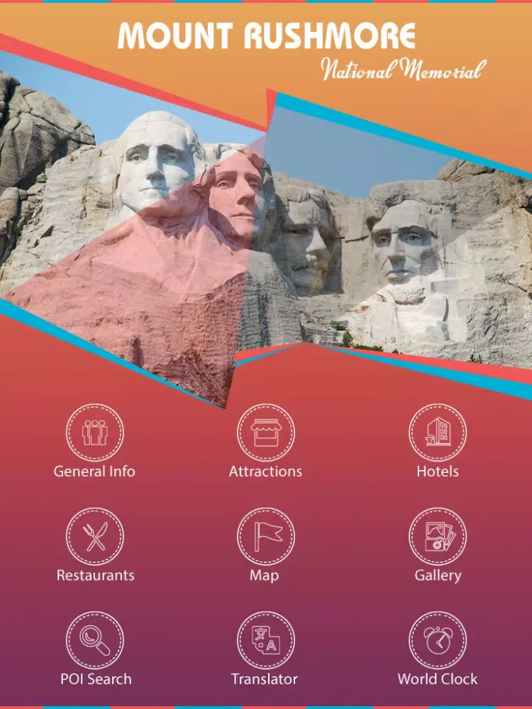 Mount Rushmore National Memorial iPad  Screenshots