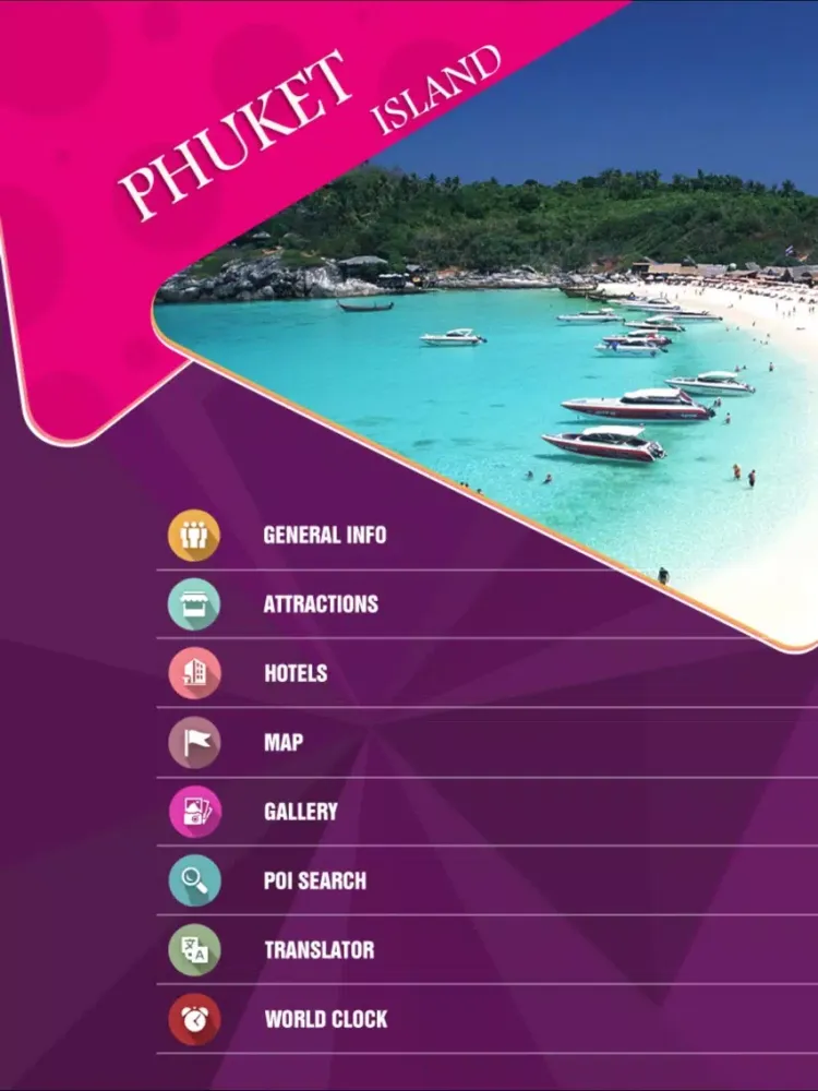 Phuket Island Offline Travel Guide - Travel Buddy iPad  스크린샷