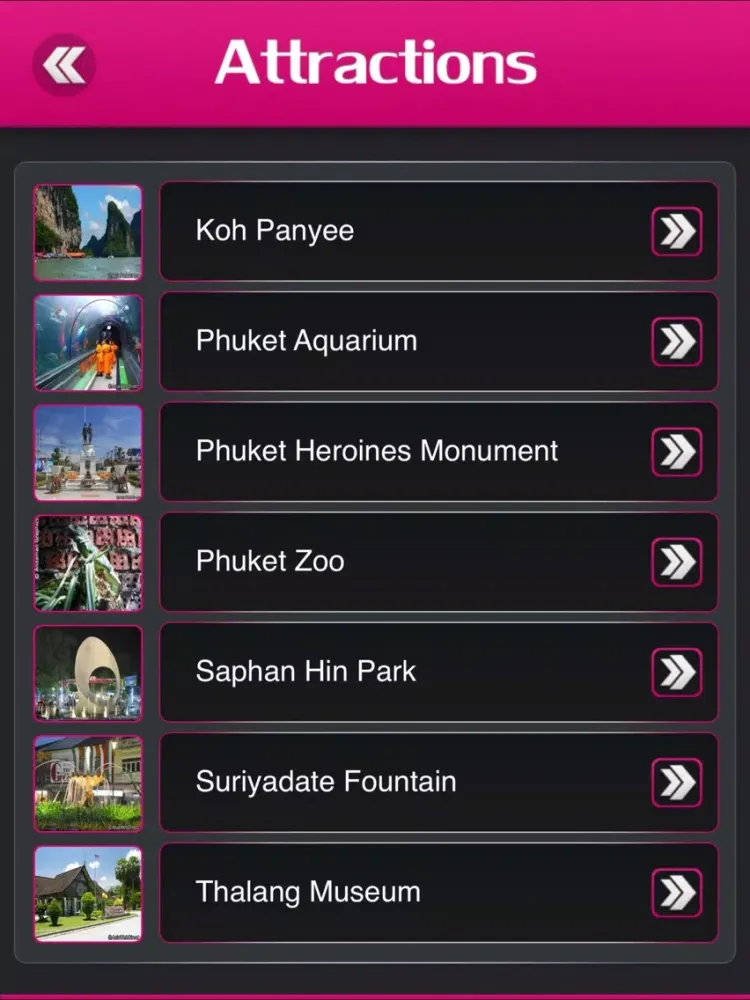 Phuket Island Offline Travel Guide - Travel Buddy iPad  스크린샷