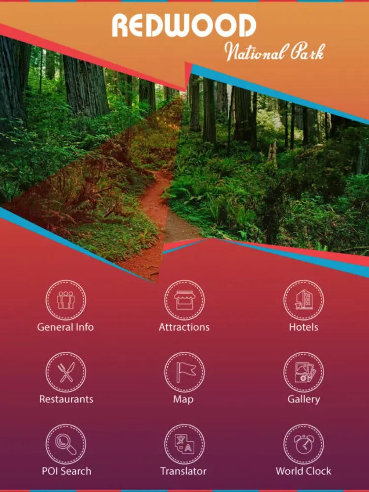 Visit Redwood National Park iPad  স্ক্রিনশট