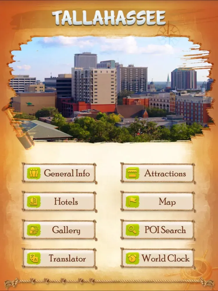 ภาพหน้าจอของ Tallahassee City Guide iPad 