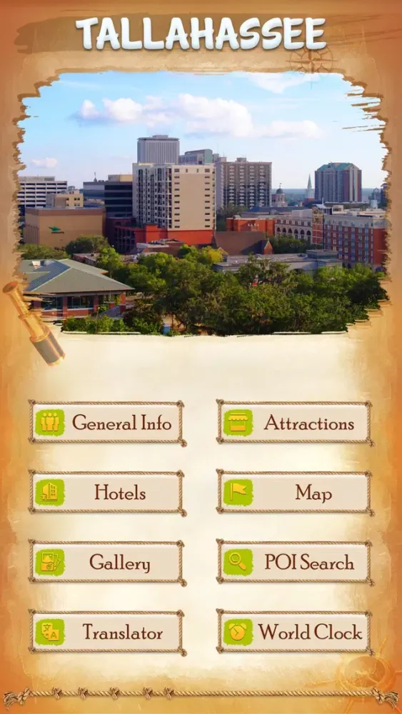 ภาพหน้าจอของ Tallahassee City Guide
