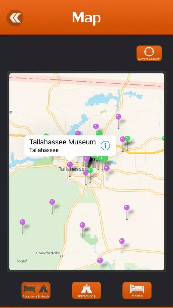 ภาพหน้าจอของ Tallahassee City Guide