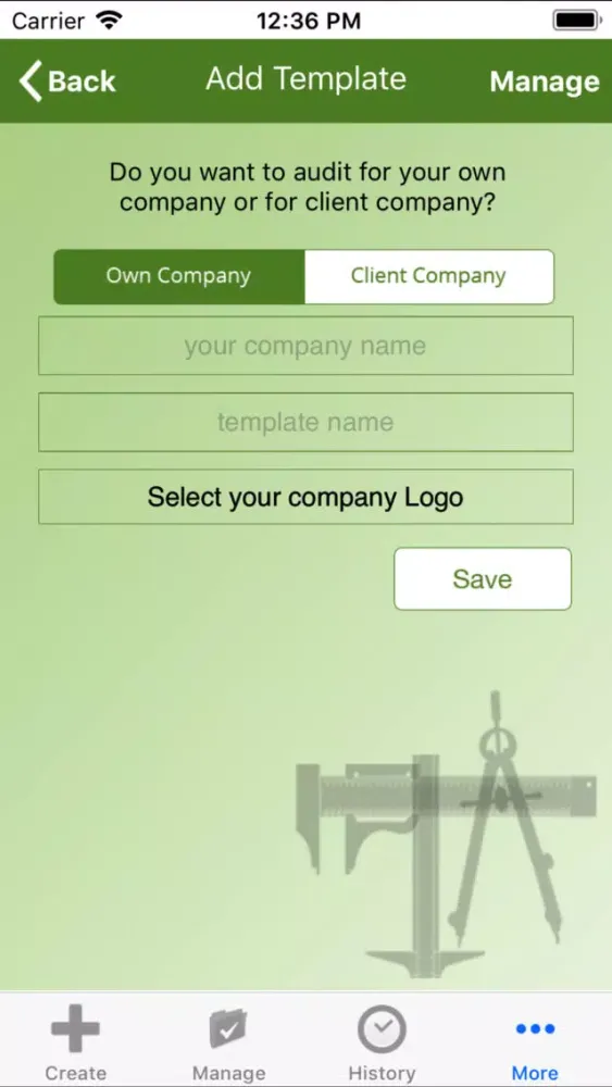 Capturas de tela do 5s Audit - Lean tools, Kaizen