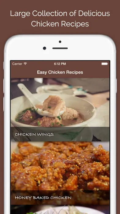 Zrzuty ekranu Easy Chicken Recipes