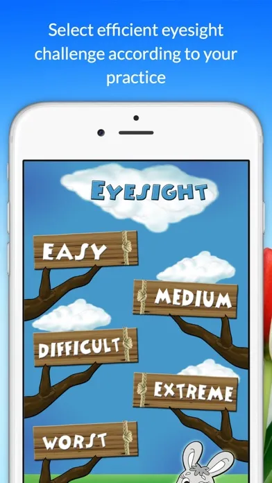 Tangkapan layar EyeSight Challenge