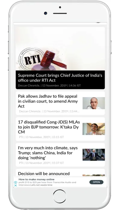Deccan Chronicle News Ekran Görüntüleri