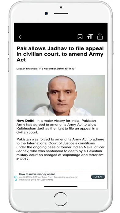 Deccan Chronicle News Ekran Görüntüleri