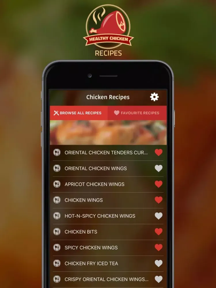 صور Chicken Recipes ** iPad 