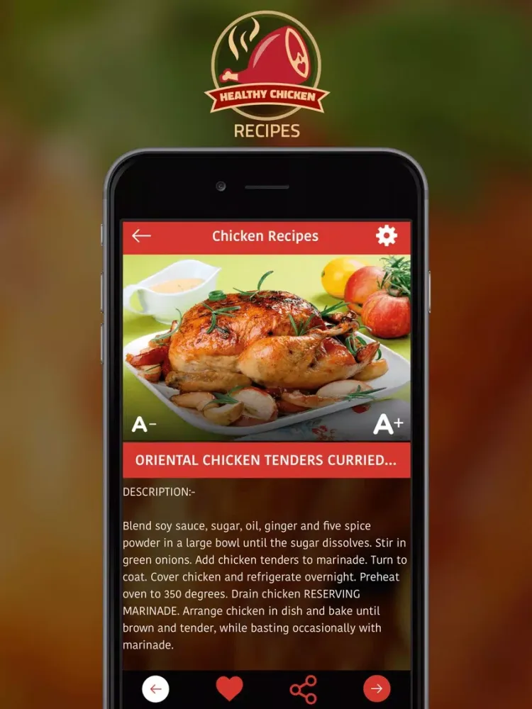 صور Chicken Recipes ** iPad 