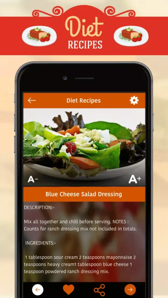Capturas de pantalla de Diet Recipes