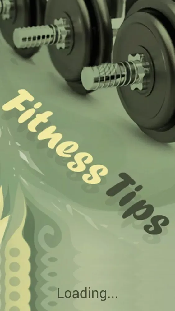 Tangkapan layar Fitness Tips !