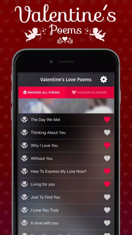 Скриншоты Valentine's Love Poems
