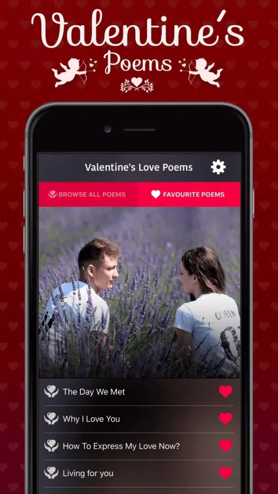Скриншоты Valentine's Love Poems