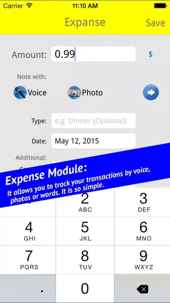 Flash Expense Tracker Lite - The most convenient way to tracking expenses. Screenshots