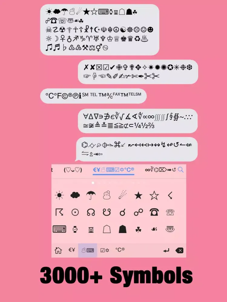 New Cool Text Pro ∞ Fonts Make Better Messages with Emoji Font and Cute Keyboard Themes iPad 应用截图