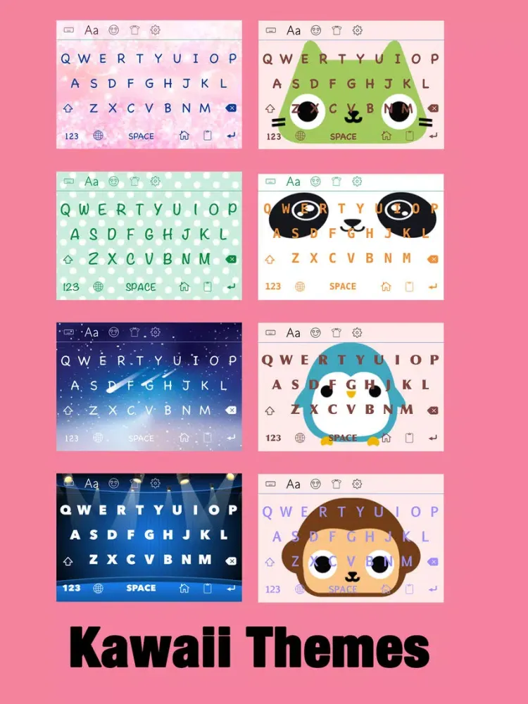 New Cool Text Pro ∞ Fonts Make Better Messages with Emoji Font and Cute Keyboard Themes iPad 应用截图