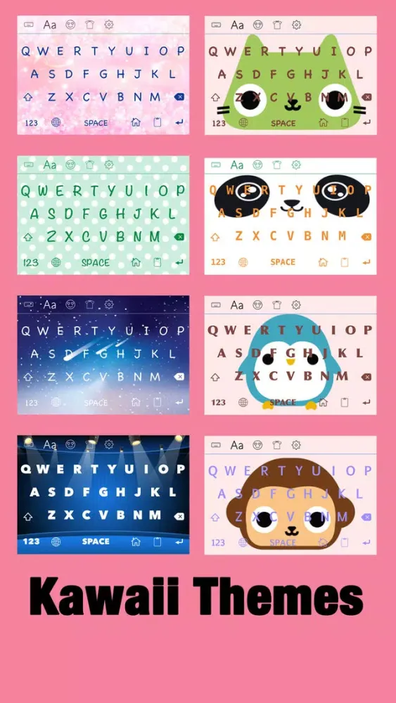 New Cool Text Pro ∞ Fonts Make Better Messages with Emoji Font and Cute Keyboard Themes应用截图