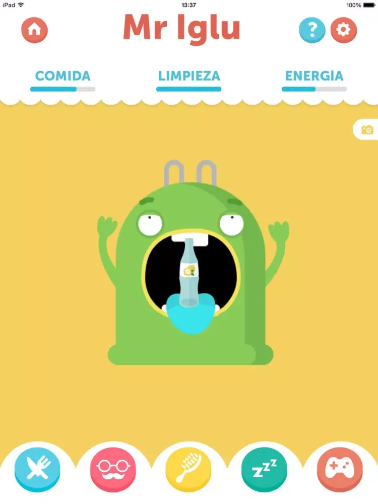 Dale de comer a Mr. Iglú iPad  Screenshots