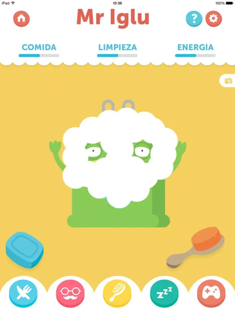 Dale de comer a Mr. Iglú iPad  Screenshots