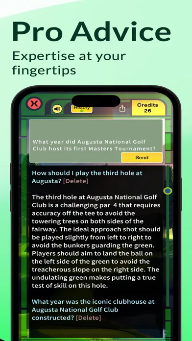 Golf Caddie - Ask a Sports Pro Screenshots