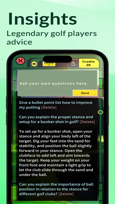 Golf Caddie - Ask a Sports Pro Screenshots