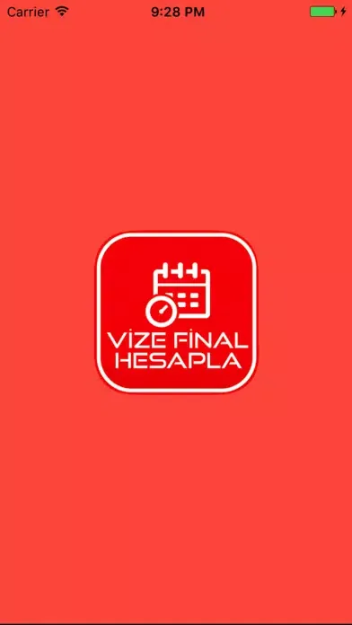 Vize Final Puan Hesaplayıcı سکرین شاٹس