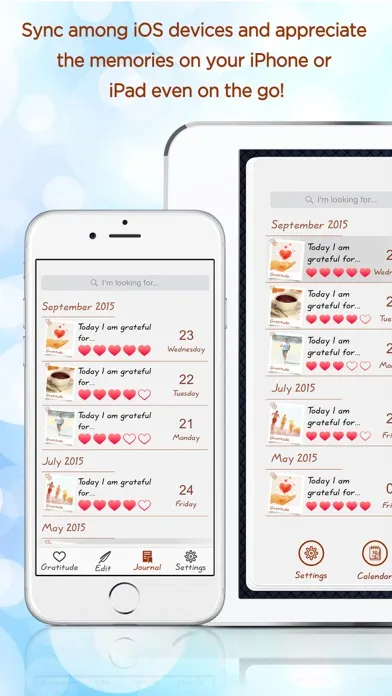 Tangkapan skrin Gratitude Journal - The Life-changing App