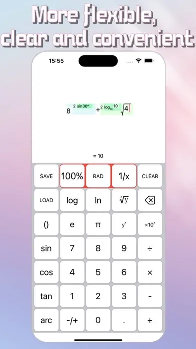 Tangkapan skrin QI Calculator