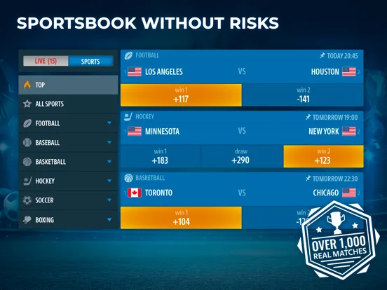 تصاویر Sportsbook by Pokerist iPad 