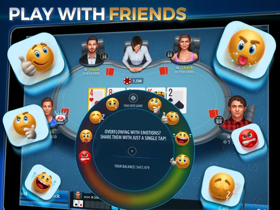 Скриншоты Texas Poker: Pokerist Pro iPad 