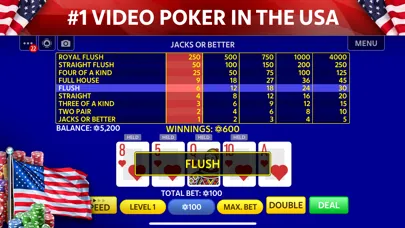 Captures d'écran de Video Poker by Pokerist