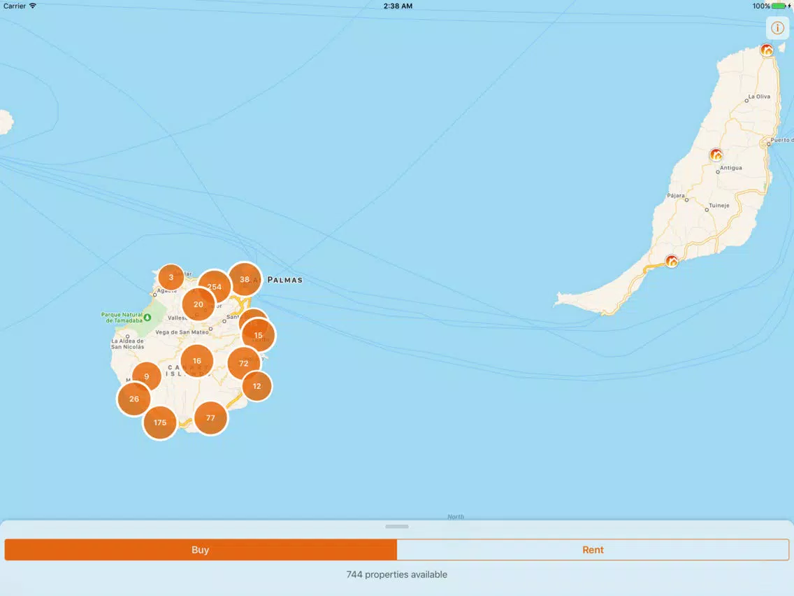 Krips Real Estate Gran Canaria iPad  Ekran Görüntüleri