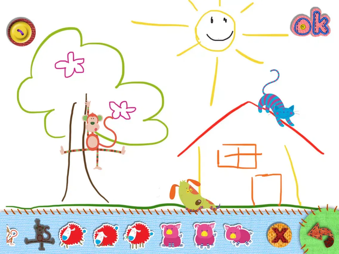 Capturas de pantalla de Tipguinhos em Vamos Desenhar! iPad 