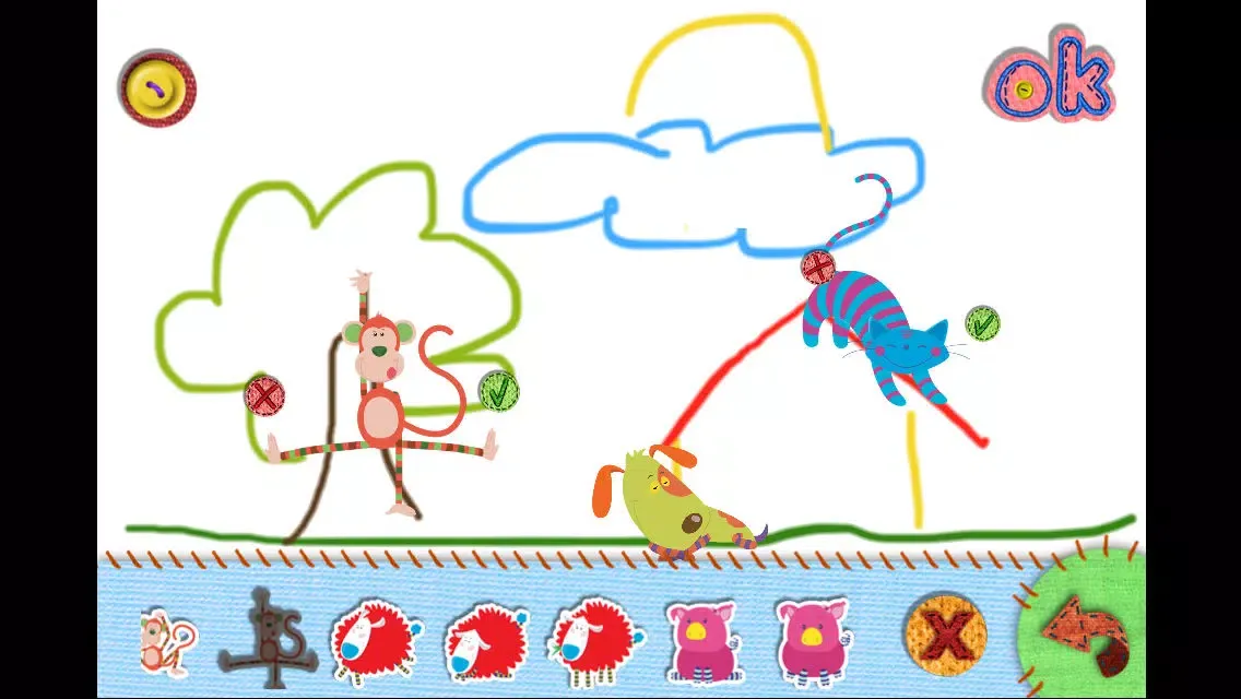 Capturas de pantalla de Tipguinhos em Vamos Desenhar!