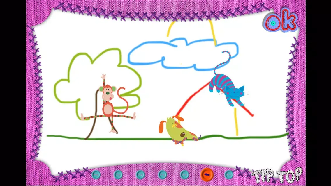 Capturas de pantalla de Tipguinhos em Vamos Desenhar!