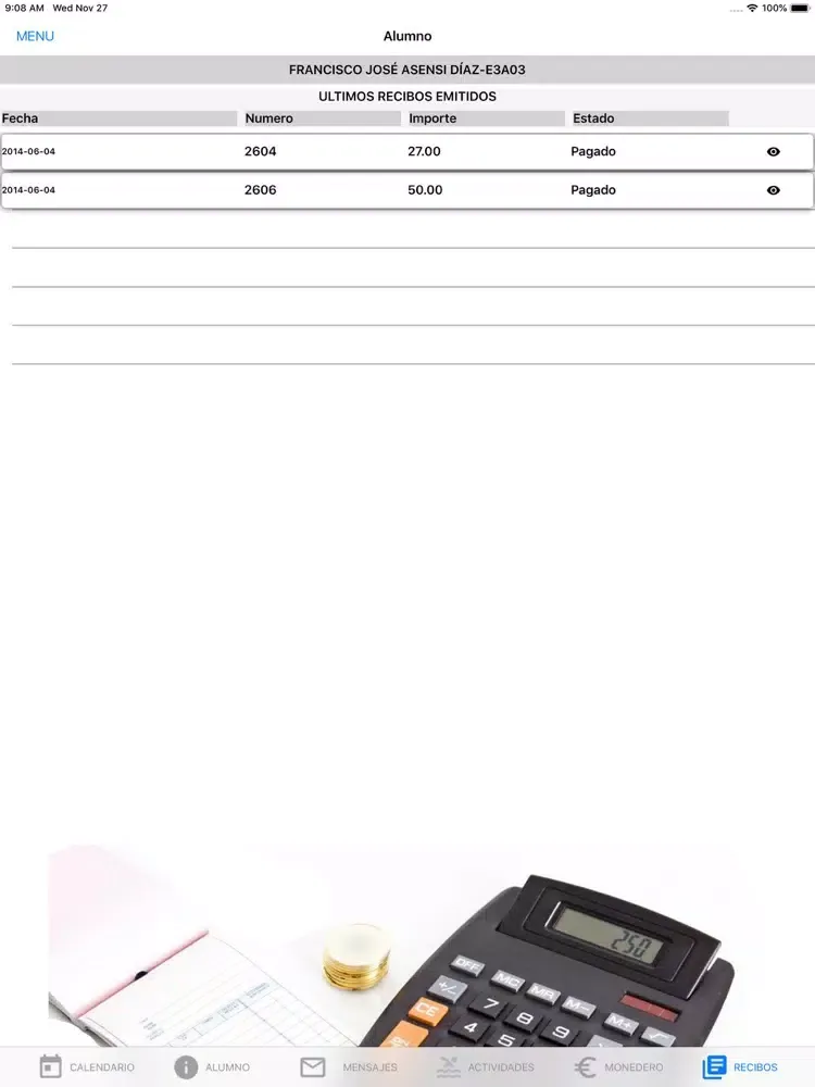 Comocomen Familias iPad  Screenshots
