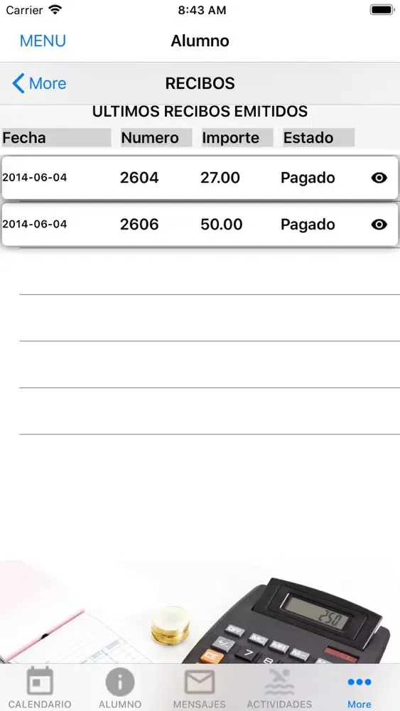 Comocomen Familias Screenshots