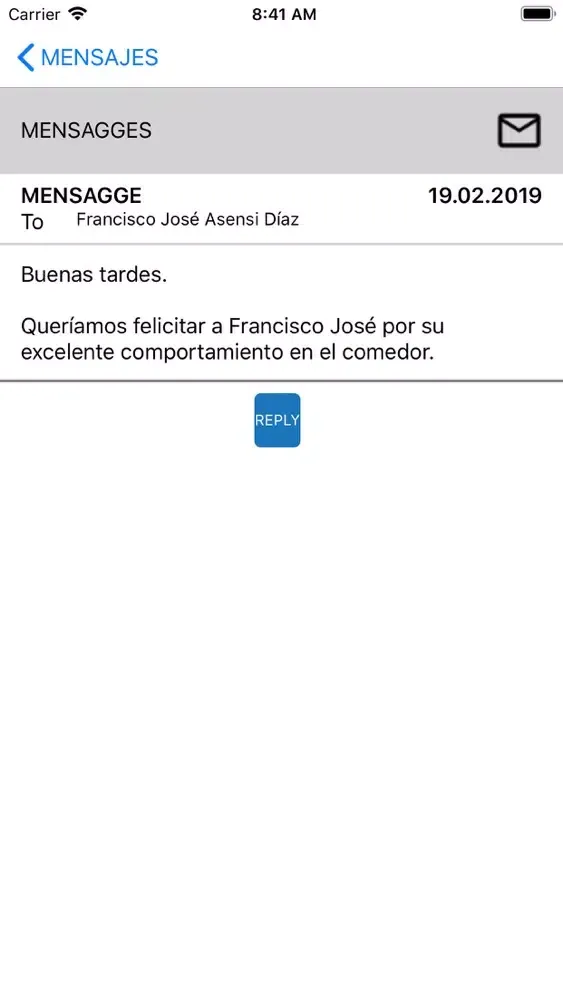 Comocomen Familias Screenshots