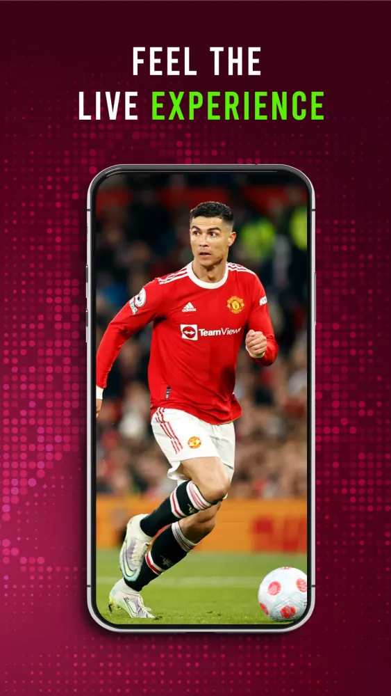 Zrzuty ekranu Live Football TV HD Streaming