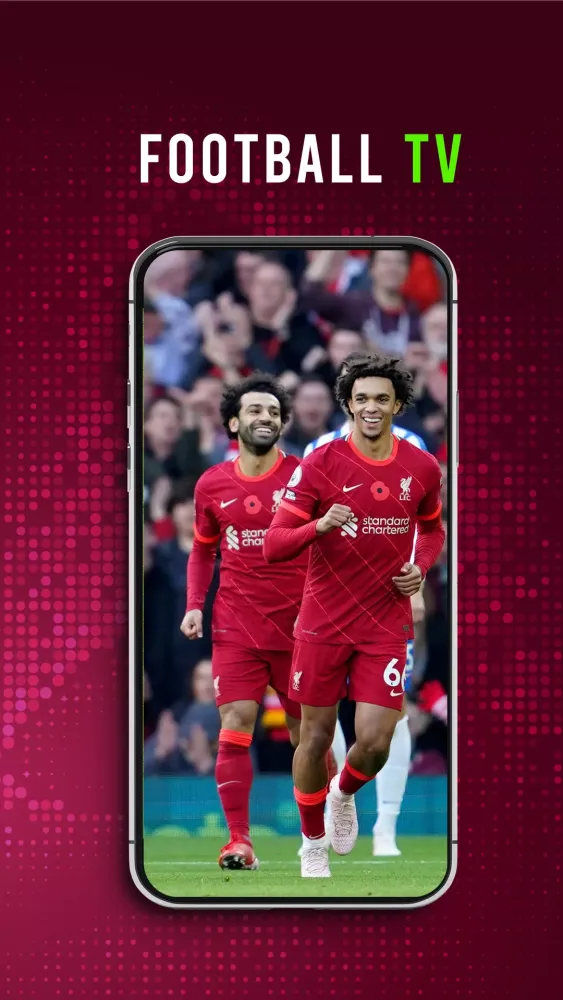 Zrzuty ekranu Live Football TV HD Streaming