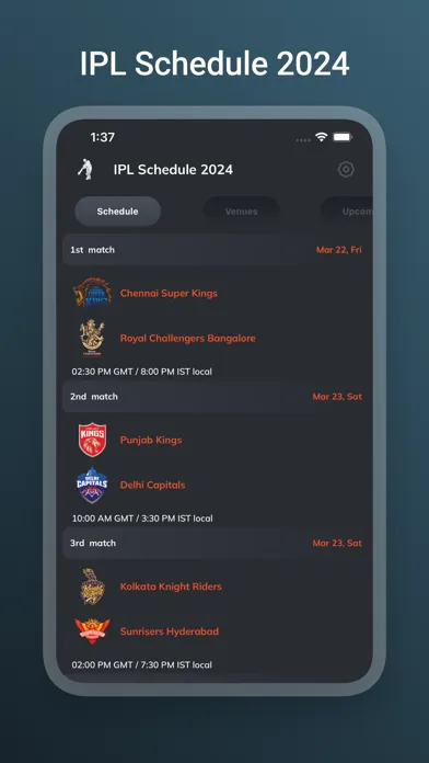 IPL 2024 Schedule স্ক্রিনশট