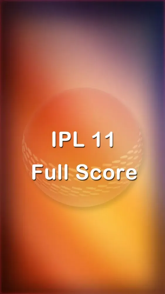 Capturas de tela do Cricket 2018 IPL 11 Live