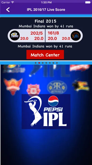 IPL 2018 Live স্ক্রিনশট