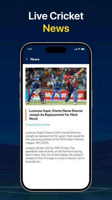 Sport Live Cricket TV HD سکرین شاٹس