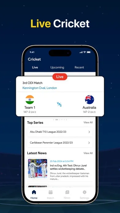 Sport Live Cricket TV HD سکرین شاٹس