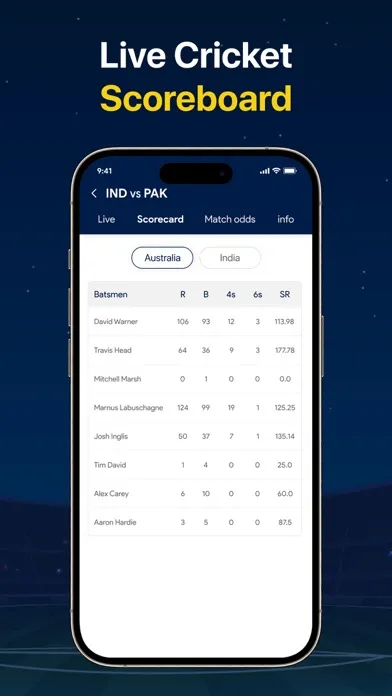 Sport Live Cricket TV HD سکرین شاٹس