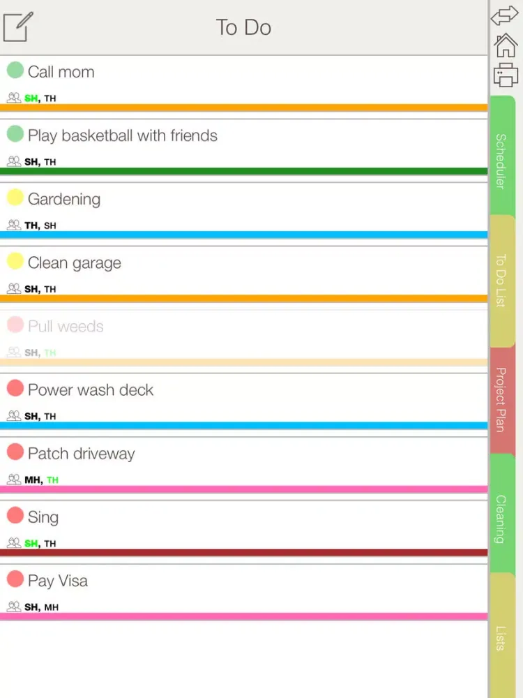 Ảnh chụp màn hình của iPlaniShare iPad 