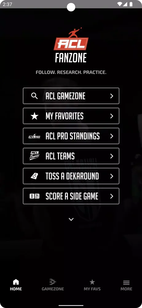 Capturas de pantalla de ACL FanZone