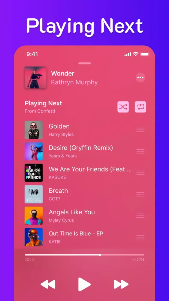 Скриншоты Music Player: MP3 Player